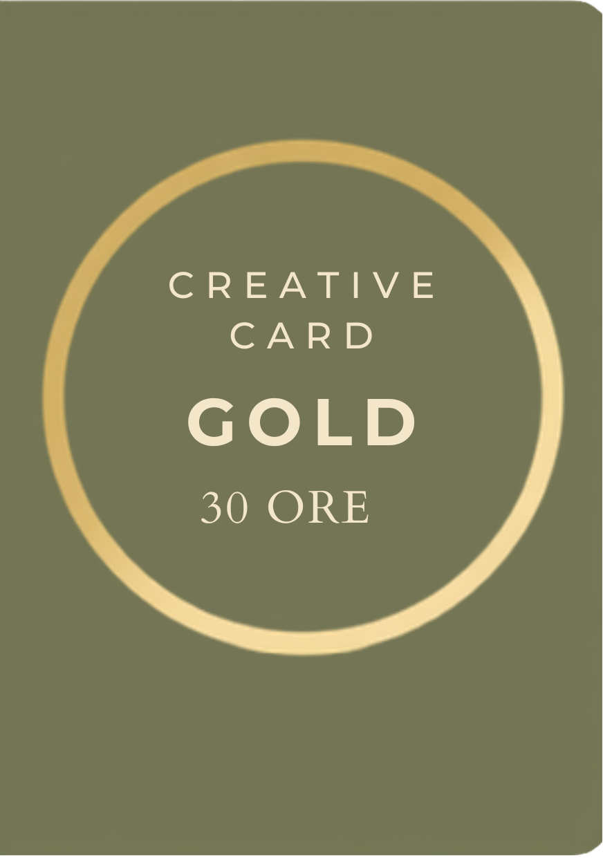 Creative Card Gold – 30 ore