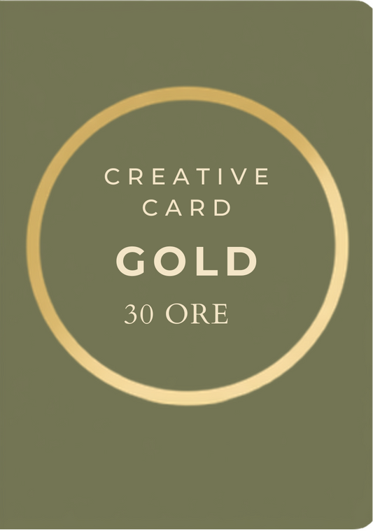 Creative Card Gold – 30 ore